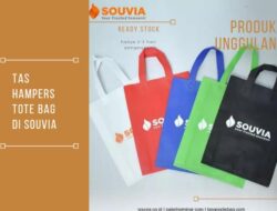 Tas Hampers dan Tote Bag Belanja dengan Design Sendiri di Souvia