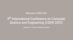 International Conference on Computer Science and Engineering