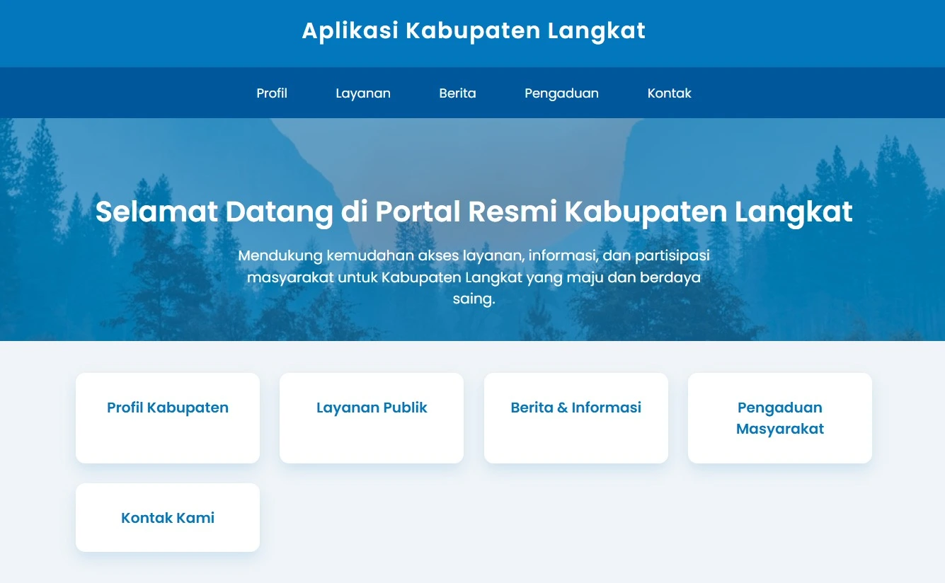Aplikasi Pasar Kabupaten Langkat