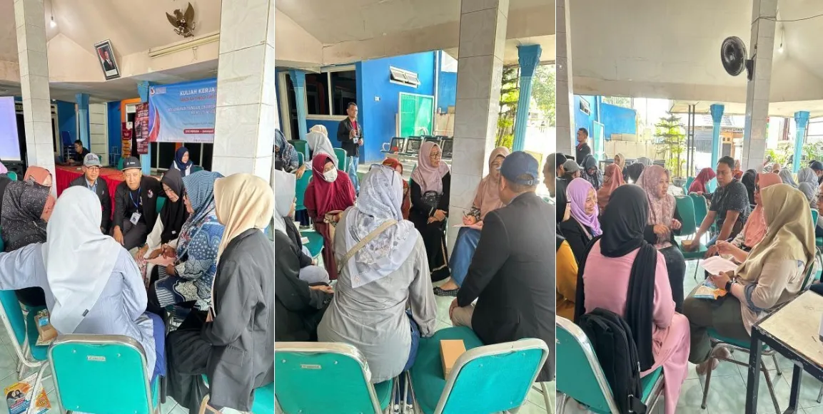 Warga Desa Masangankulon Antusias Mengikuti Workshop Pelatihan UMKM Mahasiswa Kelompok KKN Sidoarjo STIE Pemuda Surabaya