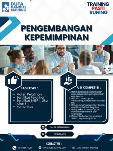 Pelatihan Pengembangan Kepemimpinan BNSP Duta Training