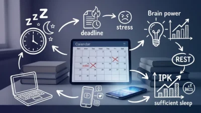 Gadget, Deadline, dan Pola Tidur Mahasiswa: Mengapa Tidur Cukup Itu Investasi Akademik