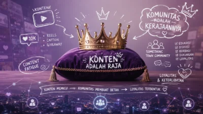 Konten adalah Raja, Komunitas adalah Kerajaannya