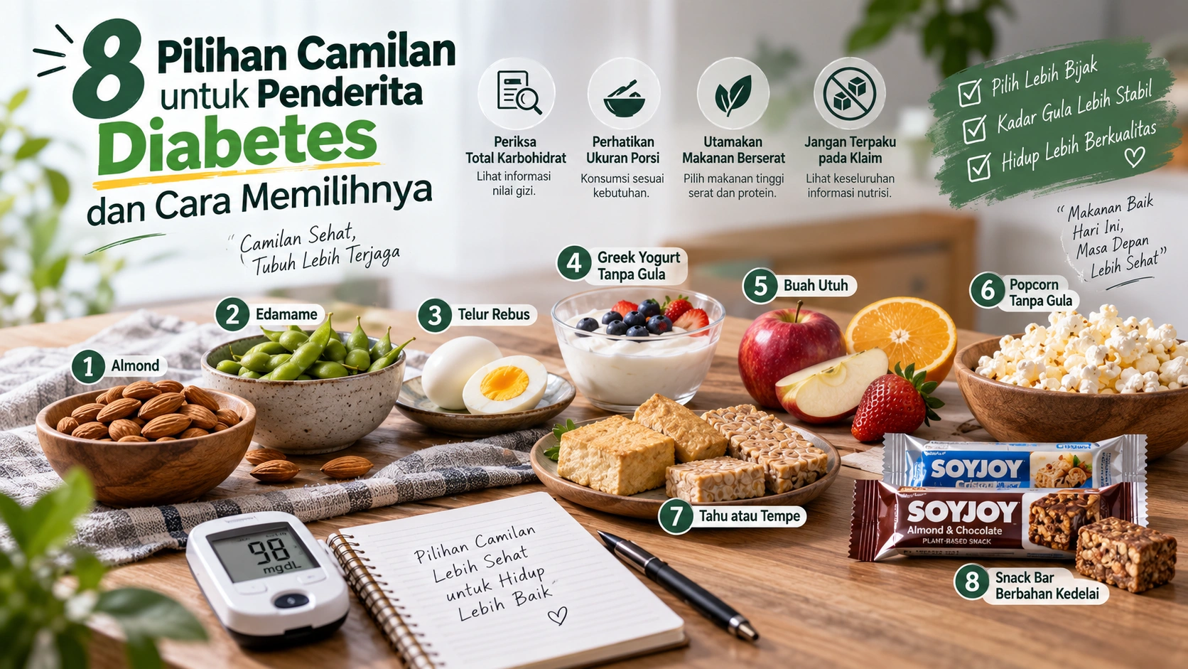 Camilan untuk Penderita Diabetes