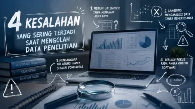 4 Kesalahan yang Sering Terjadi Saat Mengolah Data Penelitian